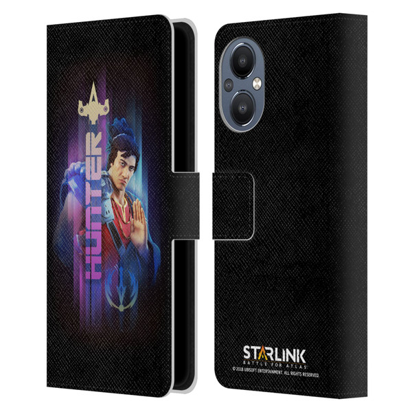 Starlink Battle for Atlas Character Art Hunter Hakka Leather Book Wallet Case Cover For OnePlus Nord N20 5G