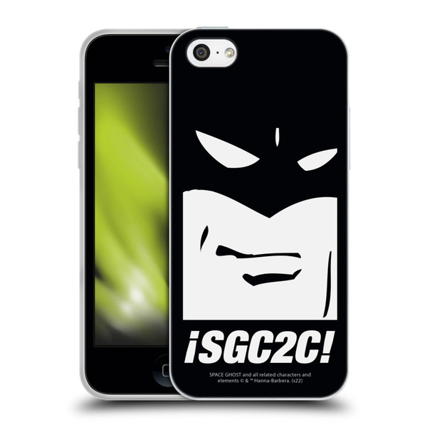 Space Ghost Coast to Coast Graphics Space Ghost Soft Gel Case for Apple iPhone 5c