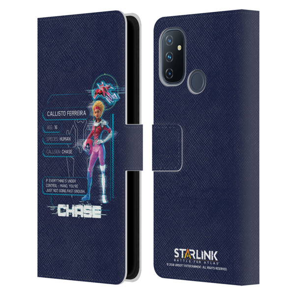 Starlink Battle for Atlas Character Art Chase Leather Book Wallet Case Cover For OnePlus Nord N100
