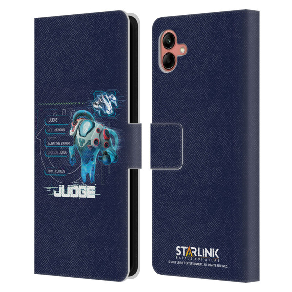 Starlink Battle for Atlas Character Art Judge 2 Leather Book Wallet Case Cover For Samsung Galaxy A04 (2022)