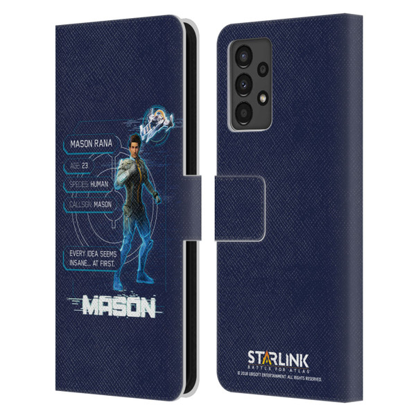Starlink Battle for Atlas Character Art Mason Leather Book Wallet Case Cover For Samsung Galaxy A13 (2022)