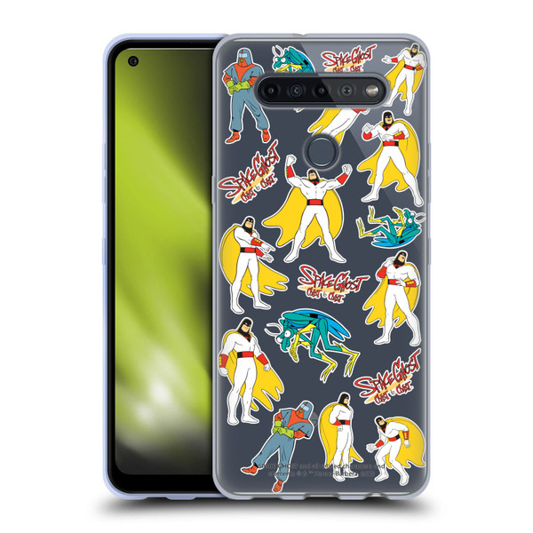 Space Ghost Coast to Coast Graphics Icons Soft Gel Case for LG K51S