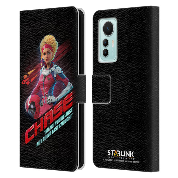 Starlink Battle for Atlas Character Art Calisto Chase Da Silva Leather Book Wallet Case Cover For Xiaomi 12 Lite
