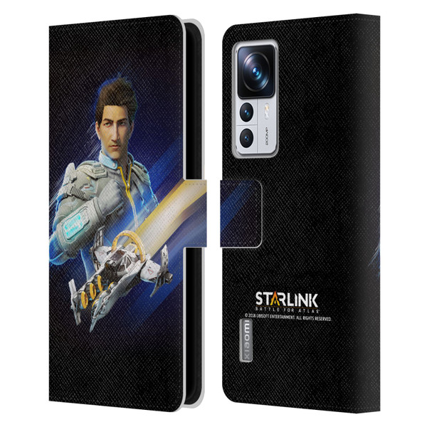 Starlink Battle for Atlas Character Art Mason Arana Leather Book Wallet Case Cover For Xiaomi 12T Pro