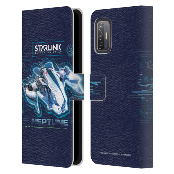 Starlink Battle for Atlas Starships Neptune Leather Book Wallet Case Cover For HTC Desire 21 Pro 5G