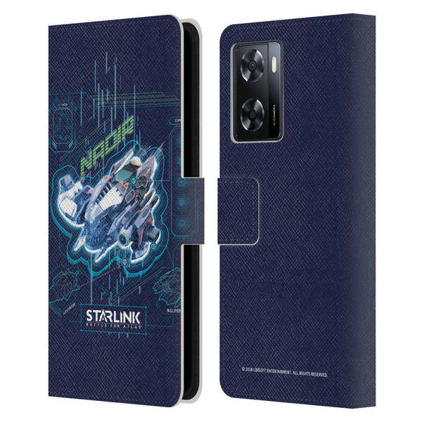Starlink Battle for Atlas Starships Nadir Leather Book Wallet Case Cover For OPPO A57s