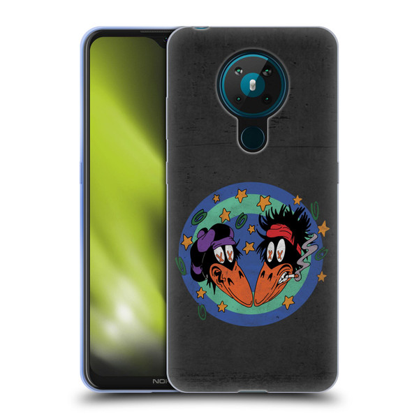 The Black Crowes Graphics Distressed Soft Gel Case for Nokia 5.3