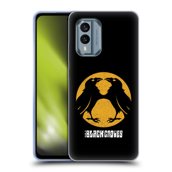 The Black Crowes Graphics Circle Soft Gel Case for Nokia X30
