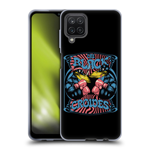 The Black Crowes Graphics Boxing Soft Gel Case for Samsung Galaxy A12 (2020)