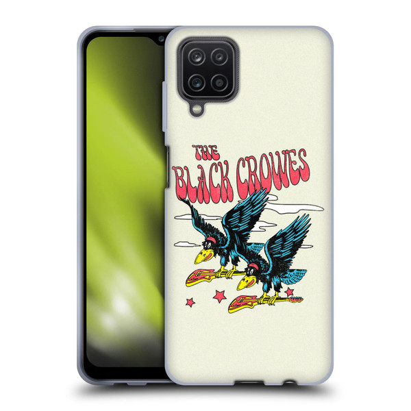 The Black Crowes Graphics Flying Guitars Soft Gel Case for Samsung Galaxy A12 (2020)