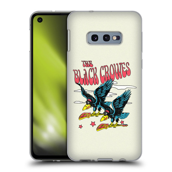 The Black Crowes Graphics Flying Guitars Soft Gel Case for Samsung Galaxy S10e