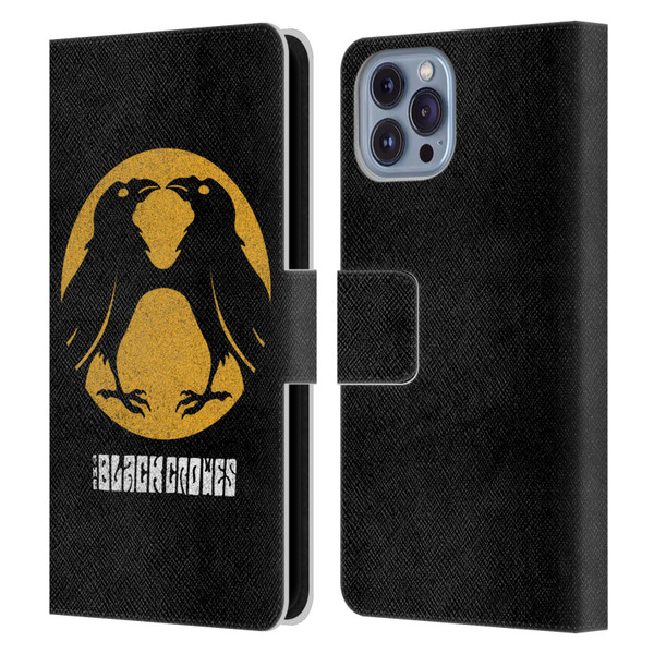 The Black Crowes Graphics Circle Leather Book Wallet Case Cover For Apple iPhone 14
