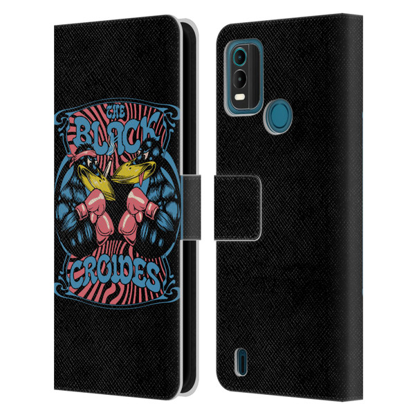 The Black Crowes Graphics Boxing Leather Book Wallet Case Cover For Nokia G11 Plus