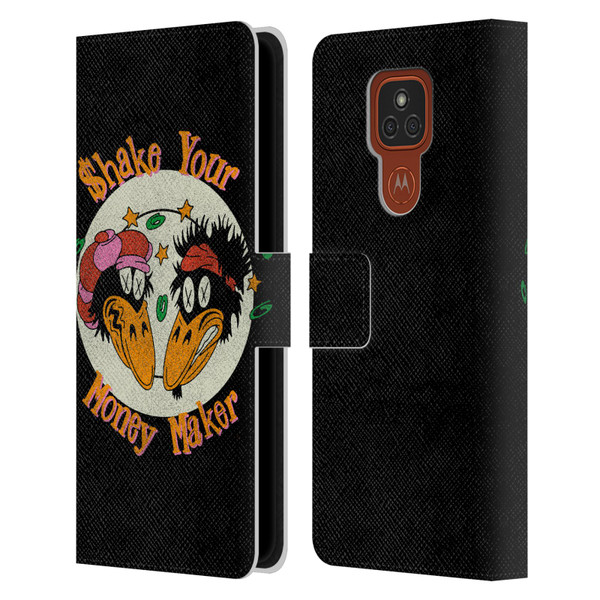 The Black Crowes Graphics Shake Your Money Maker Leather Book Wallet Case Cover For Motorola Moto E7 Plus