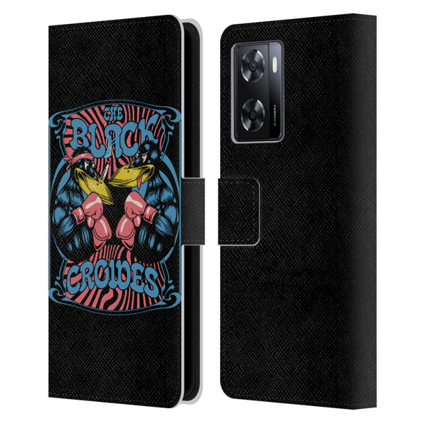 The Black Crowes Graphics Boxing Leather Book Wallet Case Cover For OPPO A57s