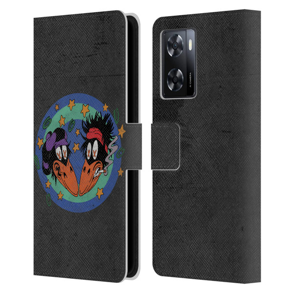 The Black Crowes Graphics Distressed Leather Book Wallet Case Cover For OPPO A57s