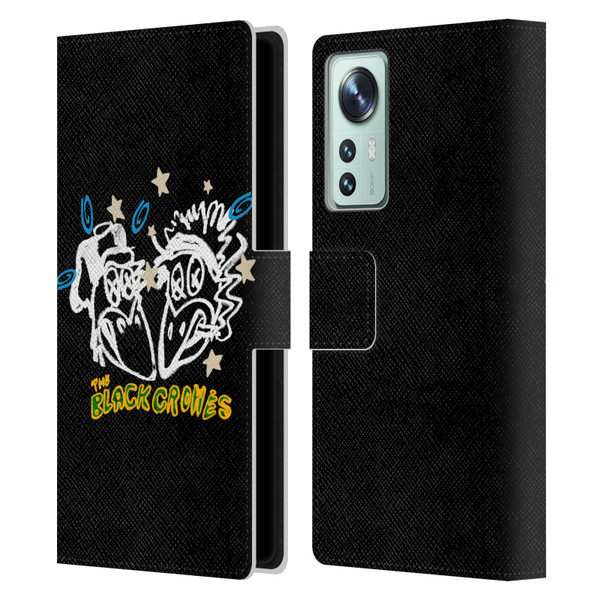 The Black Crowes Graphics Heads Leather Book Wallet Case Cover For Xiaomi 12
