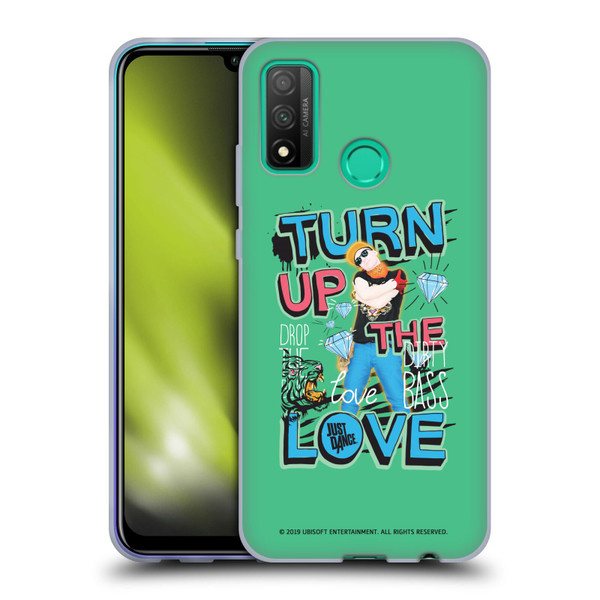 Just Dance Artwork Compositions Drop The Beat Soft Gel Case for Huawei P Smart (2020)