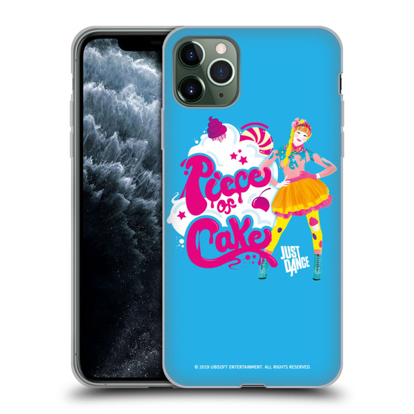 Just Dance Artwork Compositions Piece Of Cake Soft Gel Case for Apple iPhone 11 Pro Max