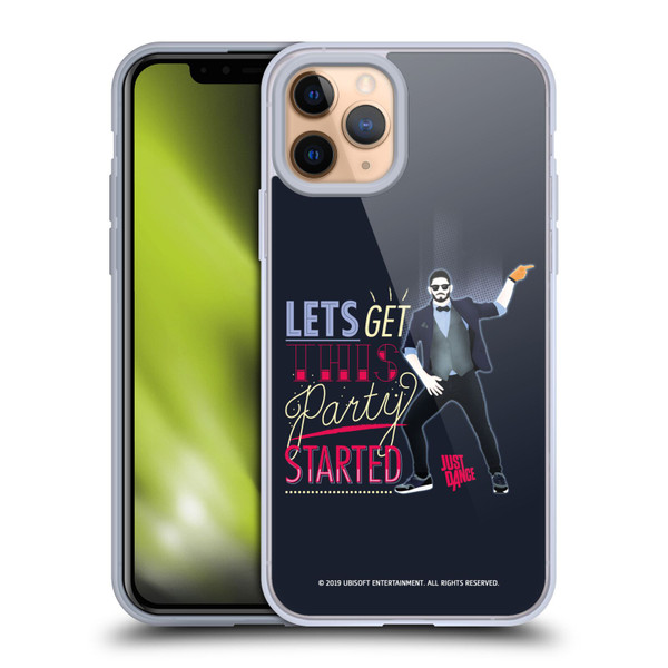 Just Dance Artwork Compositions Party Started Soft Gel Case for Apple iPhone 11 Pro