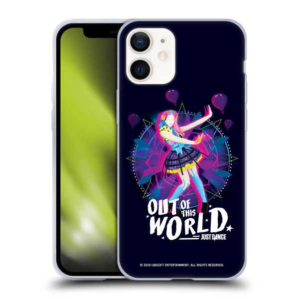 Just Dance Artwork Compositions Out Of This World Soft Gel Case for Apple iPhone 12 Mini