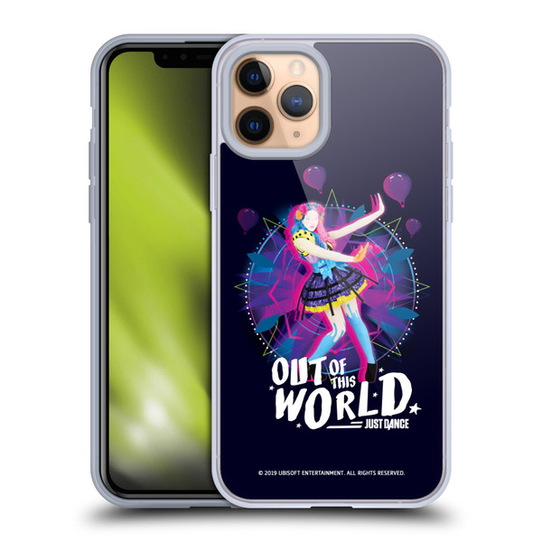 Just Dance Artwork Compositions Out Of This World Soft Gel Case for Apple iPhone 11 Pro
