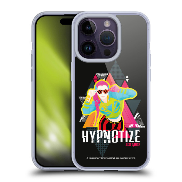 Just Dance Artwork Compositions Hypnotize Soft Gel Case for Apple iPhone 14 Pro