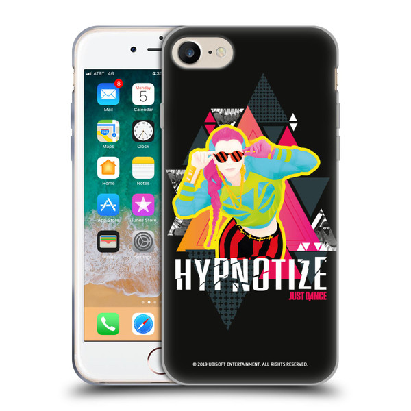 Just Dance Artwork Compositions Hypnotize Soft Gel Case for Apple iPhone 7 / 8 / SE 2020 & 2022