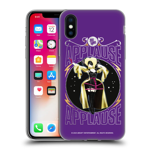 Just Dance Artwork Compositions Applause Soft Gel Case for Apple iPhone X / iPhone XS