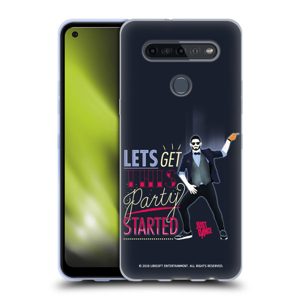 Just Dance Artwork Compositions Party Started Soft Gel Case for LG K51S