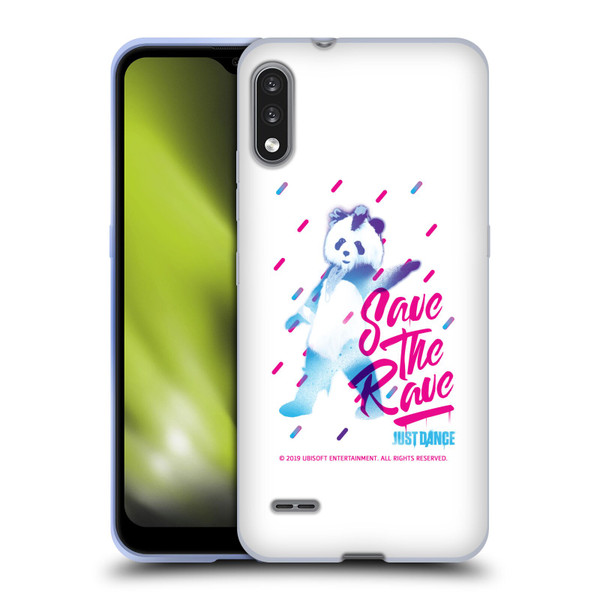 Just Dance Artwork Compositions Save The Rave Soft Gel Case for LG K22