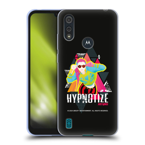 Just Dance Artwork Compositions Hypnotize Soft Gel Case for Motorola Moto E6s (2020)