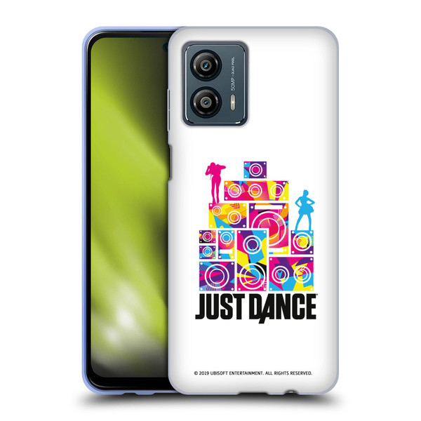 Just Dance Artwork Compositions Silhouette 5 Soft Gel Case for Motorola Moto G53 5G