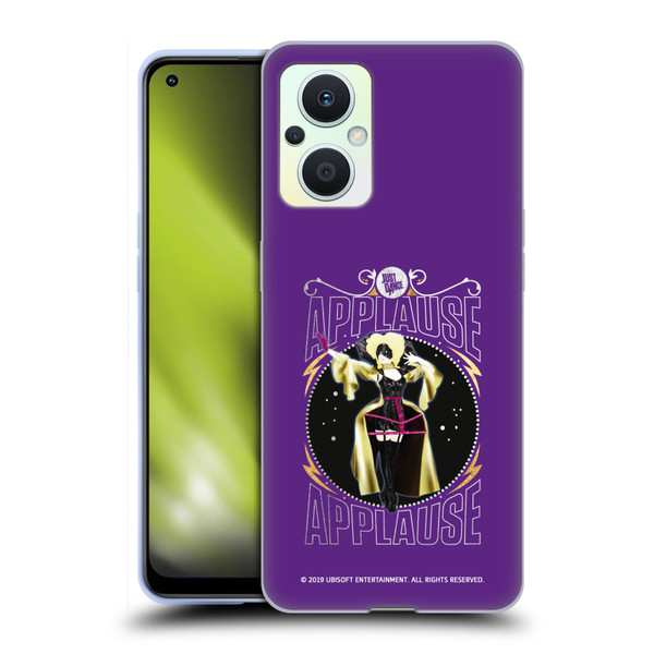 Just Dance Artwork Compositions Applause Soft Gel Case for OPPO Reno8 Lite