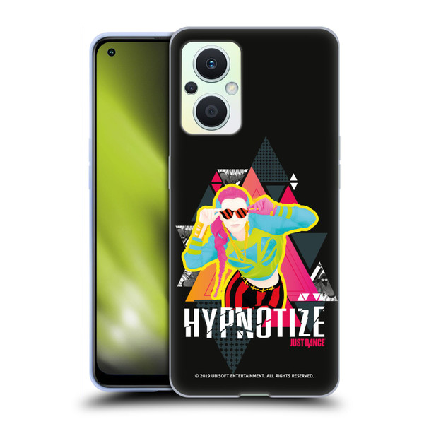 Just Dance Artwork Compositions Hypnotize Soft Gel Case for OPPO Reno8 Lite