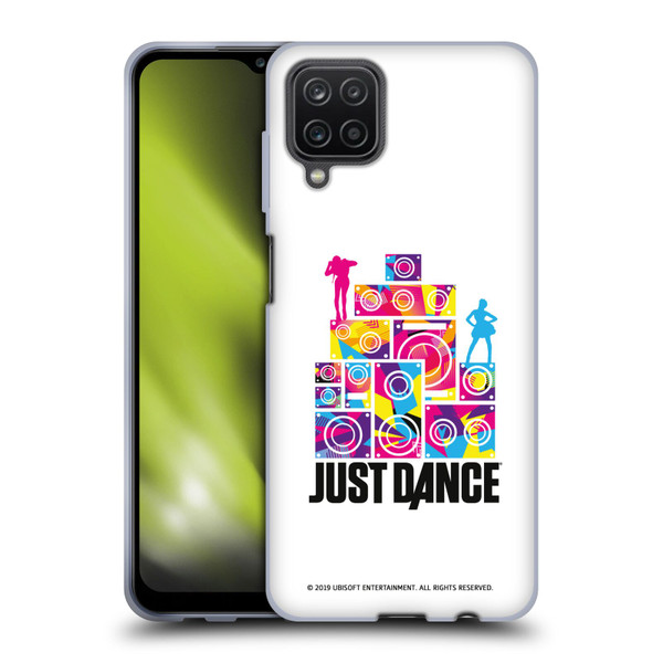 Just Dance Artwork Compositions Silhouette 5 Soft Gel Case for Samsung Galaxy A12 (2020)