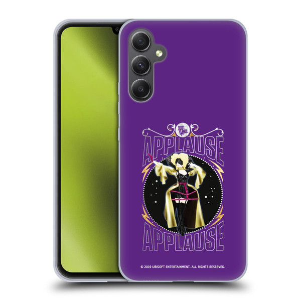 Just Dance Artwork Compositions Applause Soft Gel Case for Samsung Galaxy A34 5G