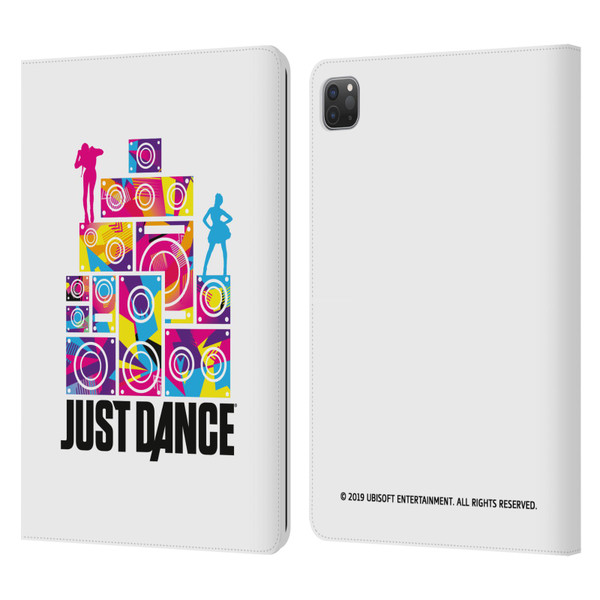 Just Dance Artwork Compositions Silhouette 4 Leather Book Wallet Case Cover For Apple iPad Pro 11 2020 / 2021 / 2022
