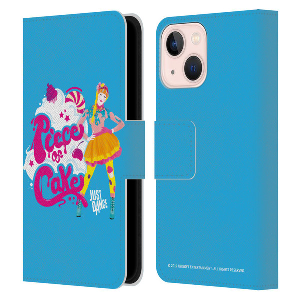 Just Dance Artwork Compositions Piece Of Cake Leather Book Wallet Case Cover For Apple iPhone 13 Mini