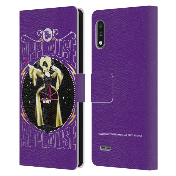 Just Dance Artwork Compositions Applause Leather Book Wallet Case Cover For LG K22