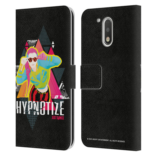 Just Dance Artwork Compositions Hypnotize Leather Book Wallet Case Cover For Motorola Moto G41