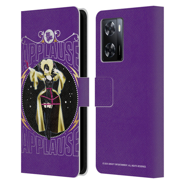 Just Dance Artwork Compositions Applause Leather Book Wallet Case Cover For OPPO A57s