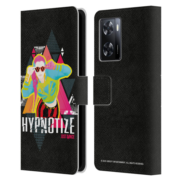 Just Dance Artwork Compositions Hypnotize Leather Book Wallet Case Cover For OPPO A57s