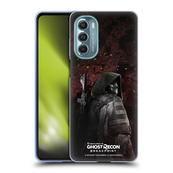 Tom Clancy's Ghost Recon Breakpoint Character Art Colonel Walker Soft Gel Case for Motorola Moto G Stylus 5G (2022)