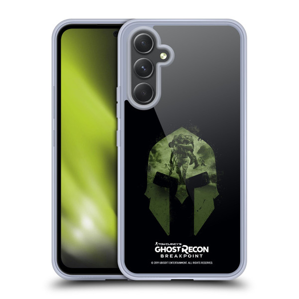 Tom Clancy's Ghost Recon Breakpoint Graphics Nomad Logo Soft Gel Case for Samsung Galaxy A54 5G