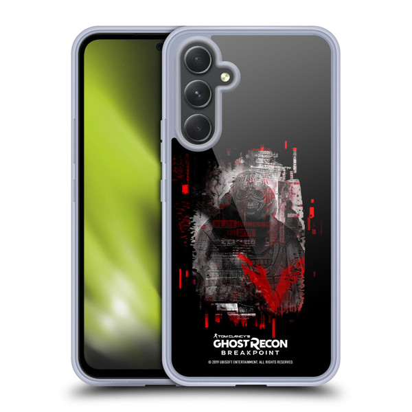 Tom Clancy's Ghost Recon Breakpoint Graphics Wolves Soft Gel Case for Samsung Galaxy A54 5G