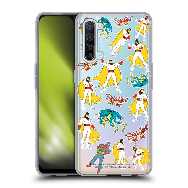 Space Ghost Coast to Coast Graphics Icons Soft Gel Case for OPPO Find X2 Lite 5G
