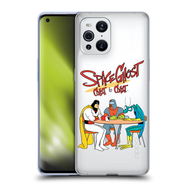 Space Ghost Coast to Coast Graphics Group Soft Gel Case for OPPO Find X3 / Pro
