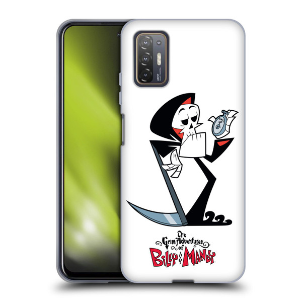 The Grim Adventures of Billy & Mandy Graphics Grim Soft Gel Case for HTC Desire 21 Pro 5G