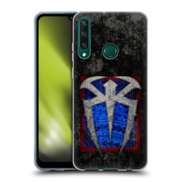 WWE Roman Reigns Distressed Logo Soft Gel Case for Huawei Y6p
